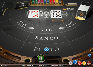 Legaal Punto Banco spelen